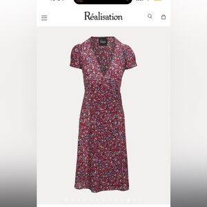 Realisation par 100% silk mid dress excellent condition